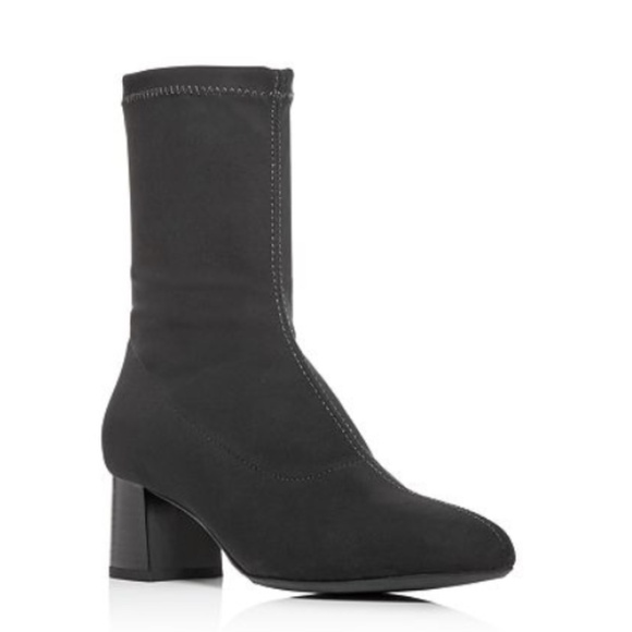 NIB La Canadienne Debbie Weatherproof Pointed Toe Mid Calf Sock Booties - Picture 1 of 9